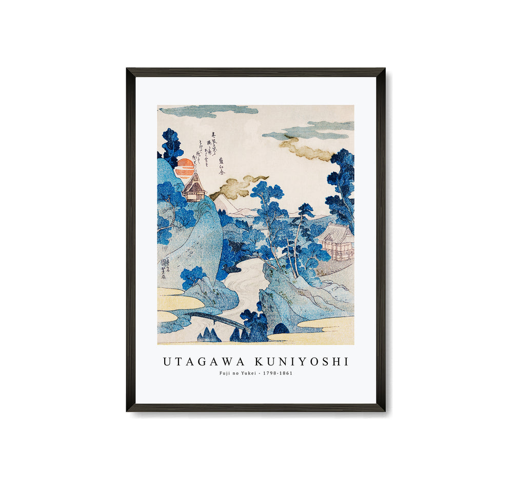 Utagawa Kuniyoshi - Fuji no Yukei 1798-1861