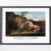 George Stubbs - Horse Frightened by a Lion 1762-1768