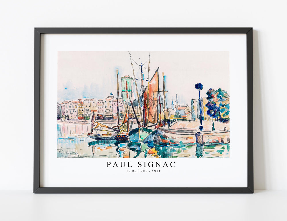 Paul Signac - La Rochelle (1911)