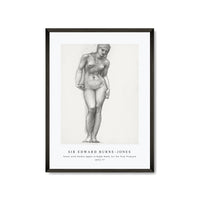 Sir Edward Burne Jones - Venus with Golden Apple in Right Hand, for the Troy Triptych (c. 1873–77)