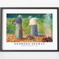 Georges Seurat - Haymakers at Montfermeil 1882