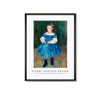 
              Pierre Auguste Renoir - Girl with a Jump Rope (Portrait of Delphine Legrand) 1876
            