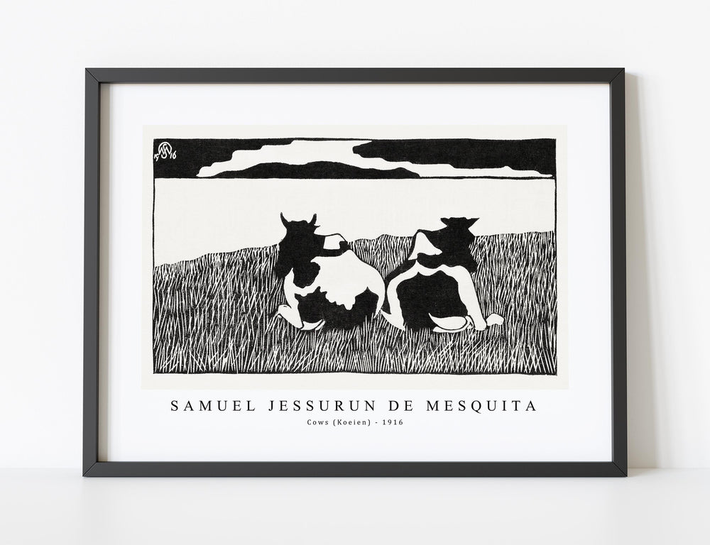 Samuel Jessurun De Mesquita - Cows (Koeien) (1916)