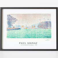 Paul Signac - At Flushing (A Flessingue) (1895)