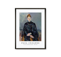 
              Paul Cezanne - Portrait de Madame Cézanne 1888-1890
            