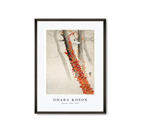 
              Ohara Koson - Red ivy (1900 - 1930) by Ohara Koson (1877-1945)
            