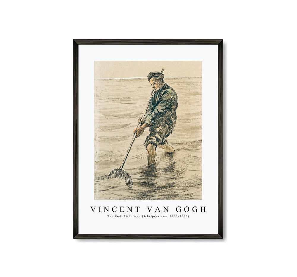 Vincent Van Gogh - The Shell Fisherman (Schelpenvisser, 1863–1890)
