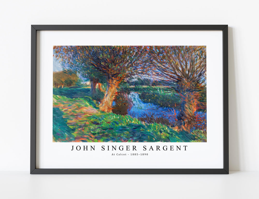 John Singer Sargent - At Calcot (ca. 1885–1890)