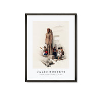 
              David roberts - Colossus in front of Temple of Wady Saboua Nubia-1796-1864
            