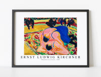 
              Ernst Ludwig Kirchner - Wrestlers in a Circus 1909
            