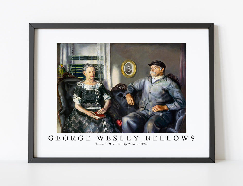 George Wesley Bellows - Mr. and Mrs. Phillip Wase 1924