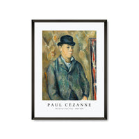 Paul Cezanne - The Artist's Son, Paul 1886-1887