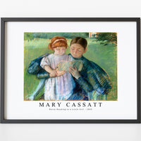 Mary Cassatt - Nurse Reading to a Little Girl 1895