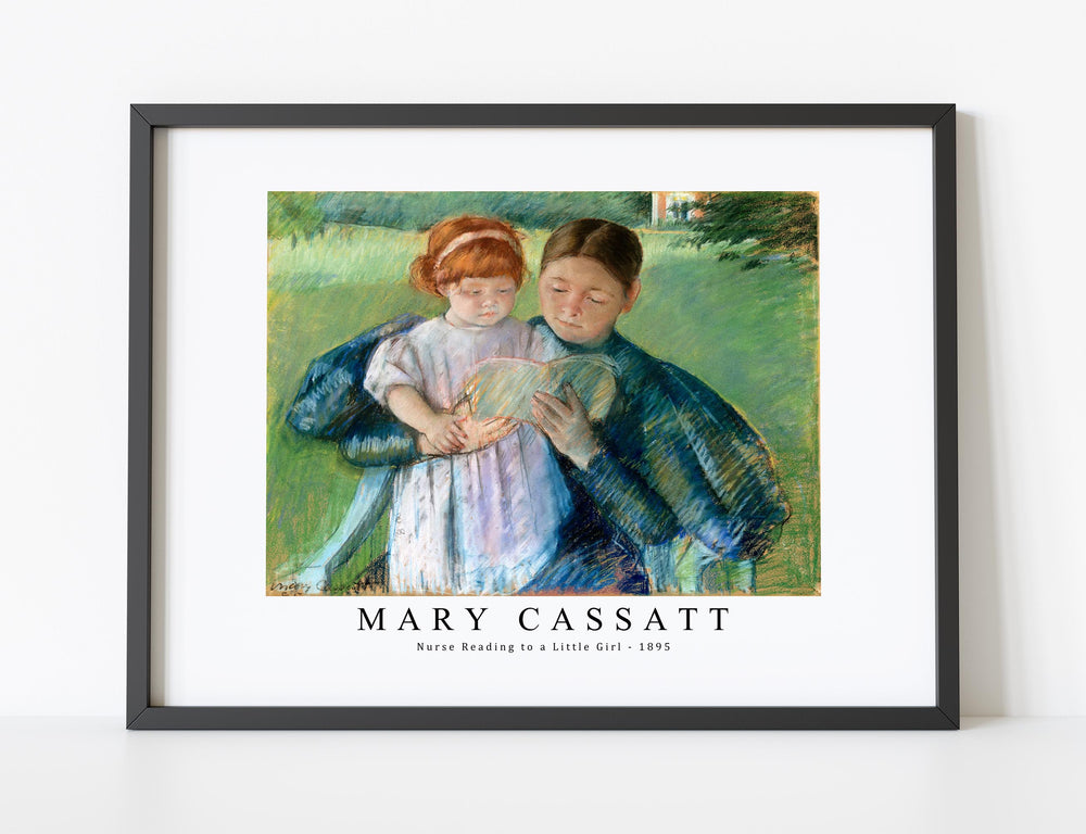 Mary Cassatt - Nurse Reading to a Little Girl 1895