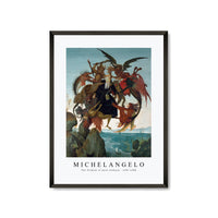 Michelangelo - The Torment of Saint Anthony 1487-1488
