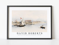 
              David Roberts - General view of the ruins of Luxor from the Nile-1796-1864
            