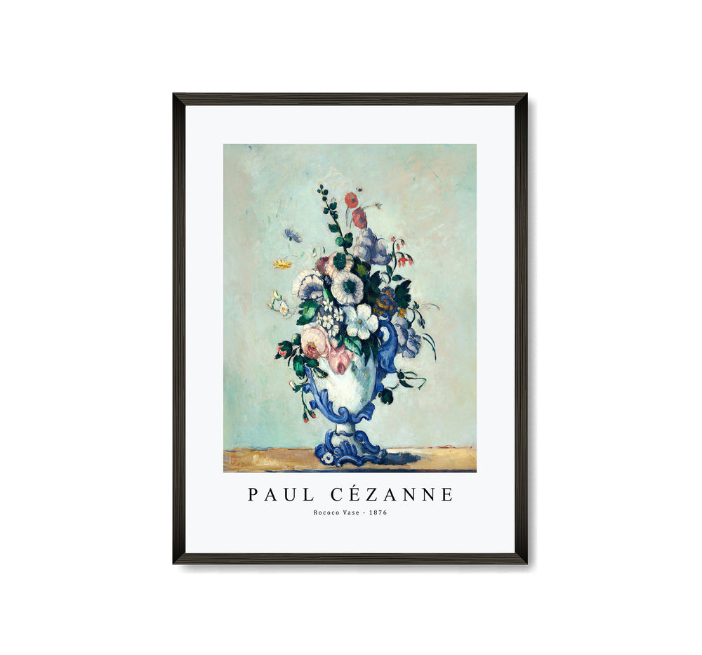 Paul Cezanne - Rococo Vase 1876