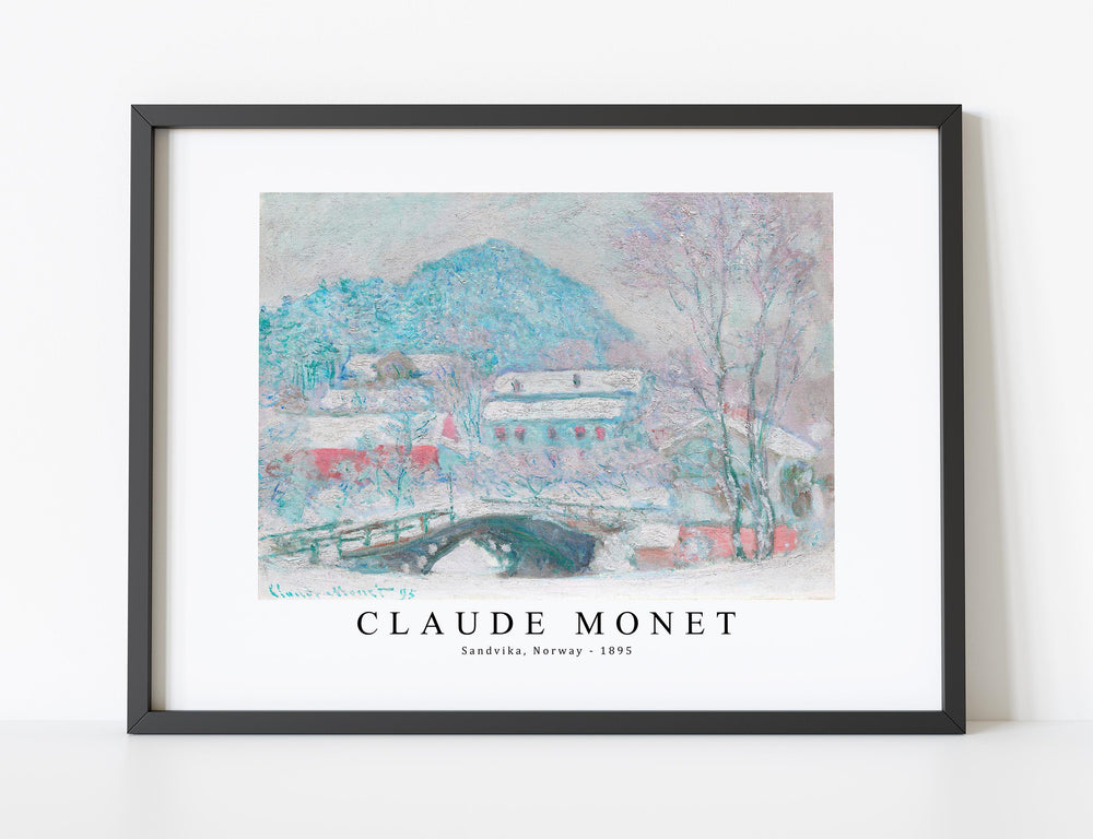 Claude Monet - Sandvika, Norway 1895