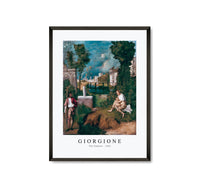 
              Giorgione - The Tempest 1505
            