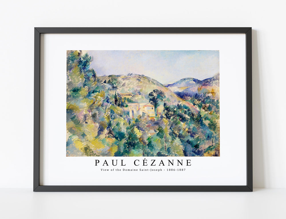Paul Cezanne - View of the Domaine Saint-Joseph 1886-1887