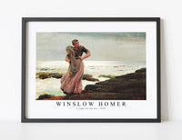 
              Winslow Homer - A Light on the Sea 1897
            