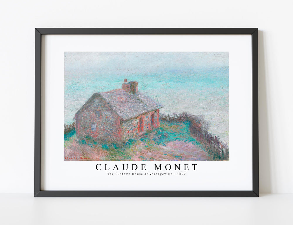 Claude Monet - The Customs House at Varengeville 1897