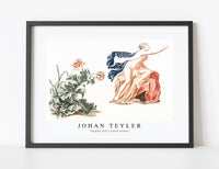 
              Johan Teyler -Poppies and a naked woman
            