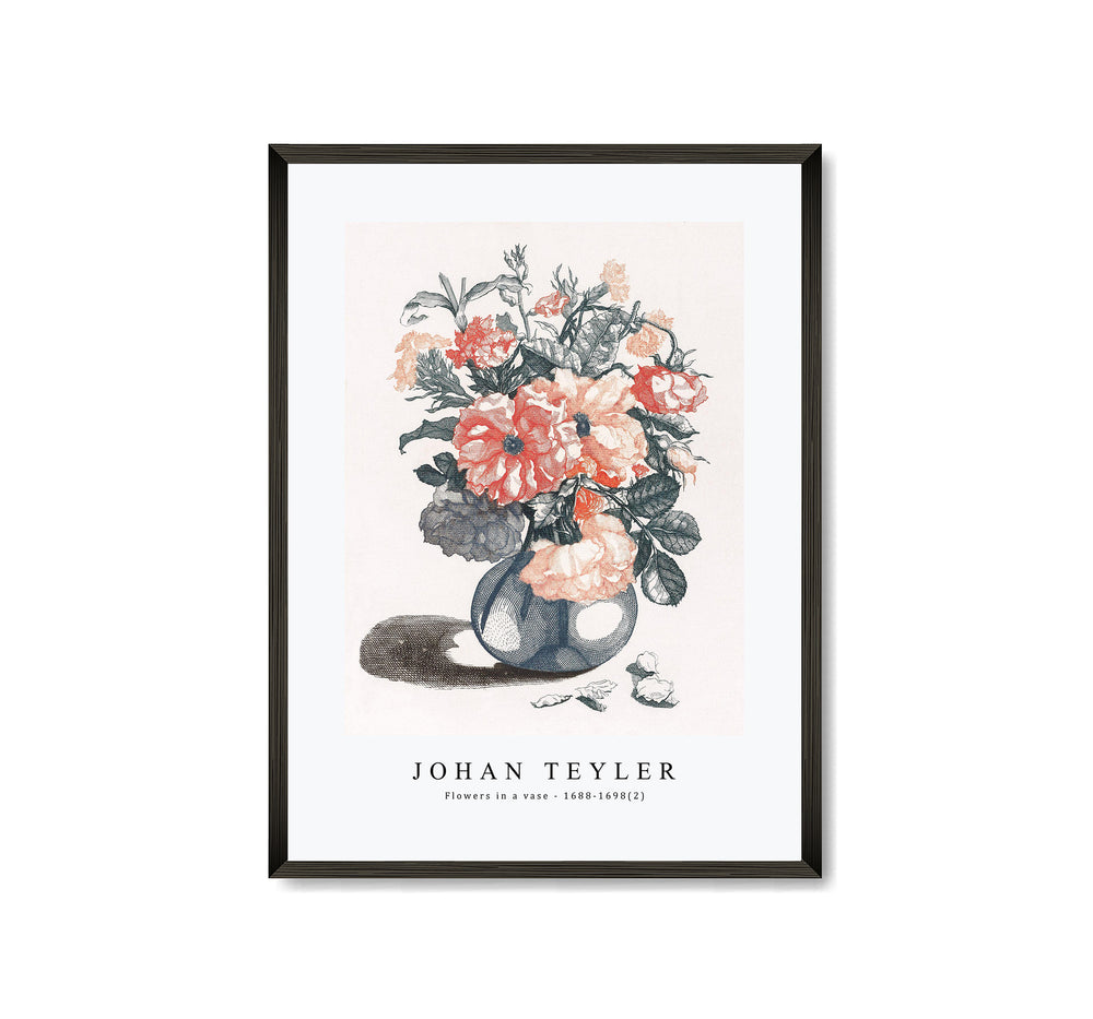 Johan Teyler - Flowers in a vase (1688-1698) (2)