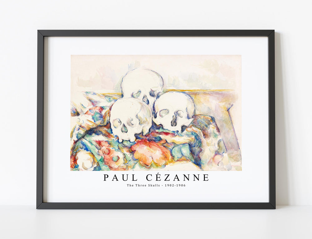 Paul Cezanne - The Three Skulls 1902-1906