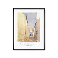 John Singer Sargent - Tangier (1895)