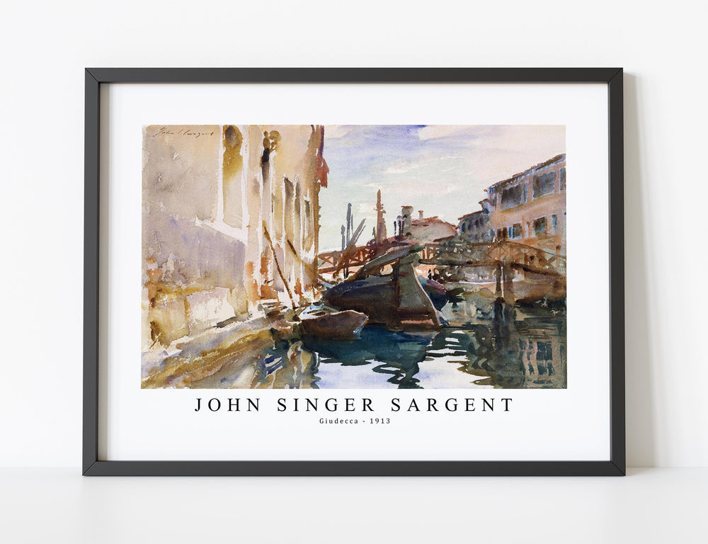 John Singer Sargent - Giudecca (1913)