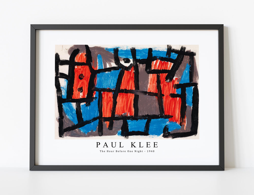 Paul Klee - The Hour Before One Night 1940