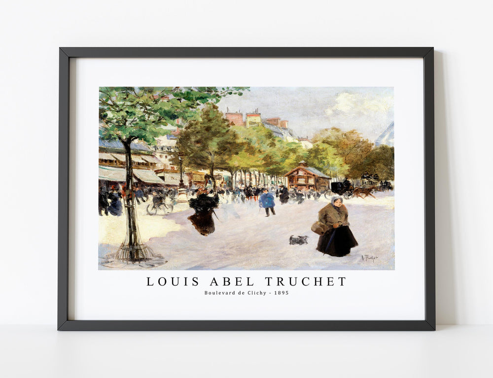 Louis Abel Truchet - Boulevard de Clichy (1895)