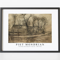 Piet Mondrian - Farm Near Duivendrecht, The Sea 1905-1914