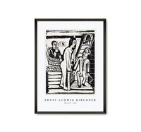 
              Ernst Ludwig Kirchner - The Visit 1923
            