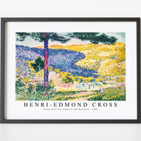 Henri Edmond Cross - Valley with Fir; Shade on the Mountain 1909