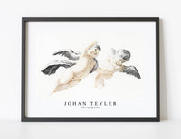 
              Johan teyler - Two flying Putti
            
