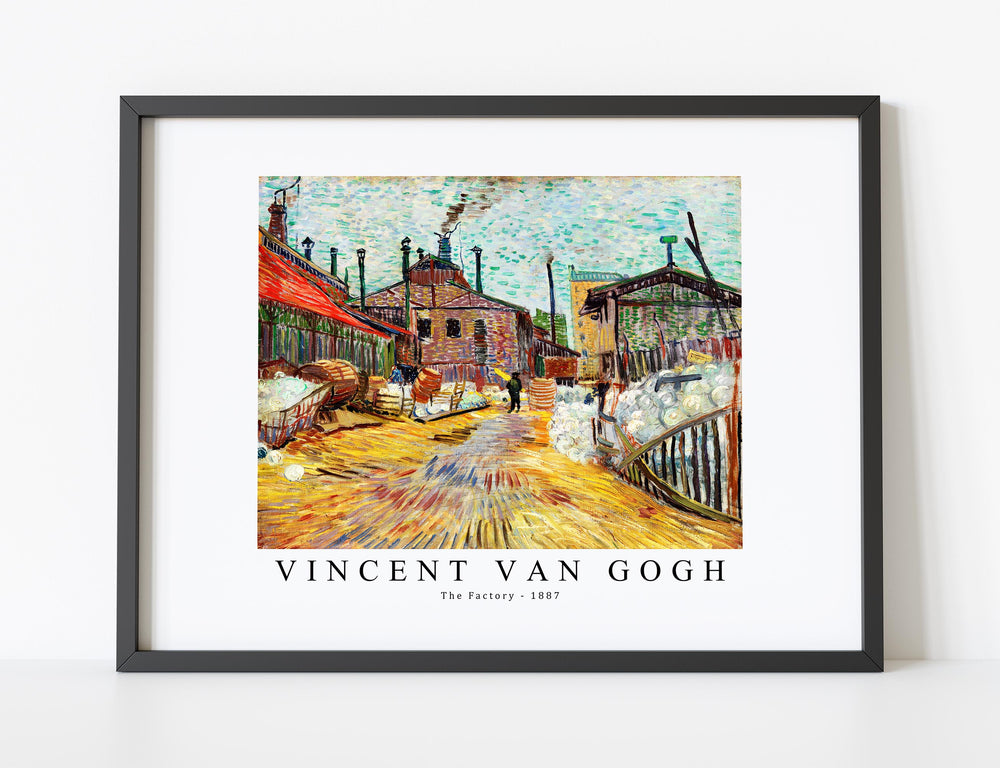 Vincent Van Gogh - The Factory 1887