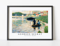 
              Georges Seurat - View of the Seine 1882-1883
            