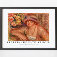 Pierre Auguste Renoir - Woman Leaning (Femme accoudée) 1918