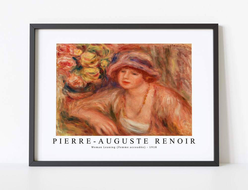 Pierre Auguste Renoir - Woman Leaning (Femme accoudée) 1918