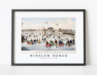 
              winslow homer - Union Pond, New York-1862
            