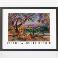Pierre Auguste Renoir - Landscape with Figures, near Cagnes (Paysage avec figures, environs de Cagnes) 1910