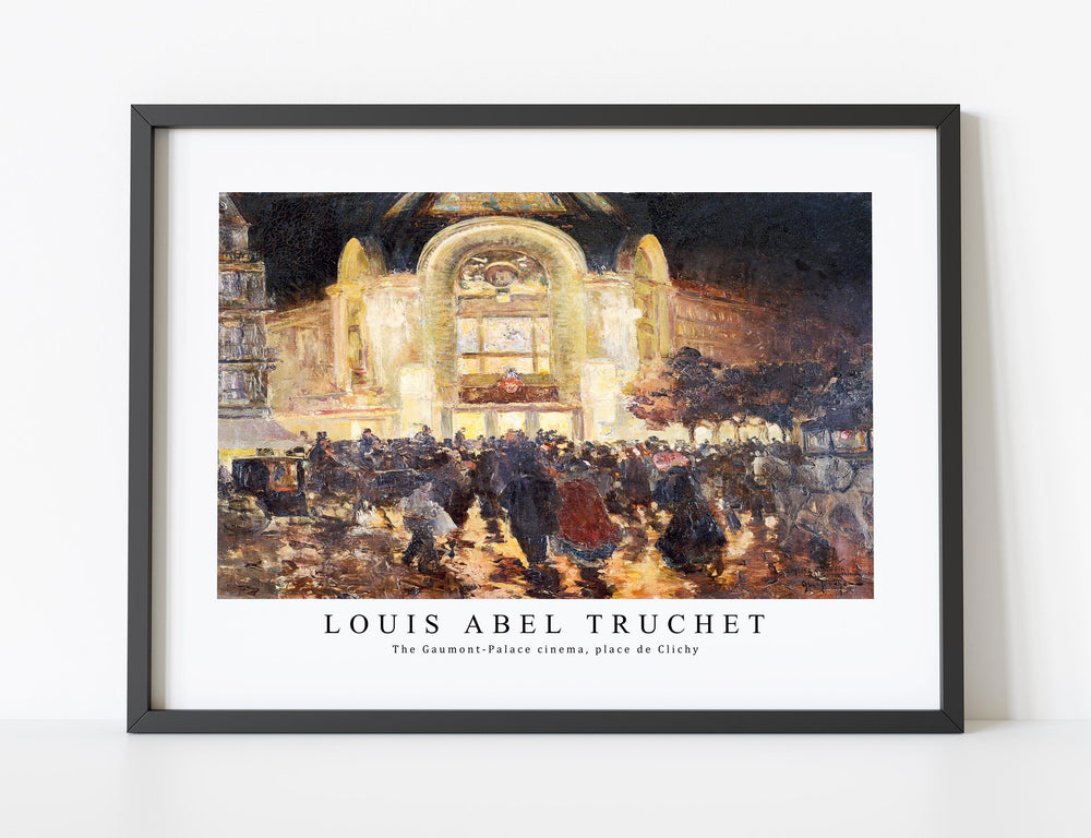 Louis Abel Truchet - The Gaumont-Palace cinema, place de Clichy (19)