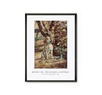 
              Henri De Toulouse–Lautrec - The Artist's Dog Flèche 1881
            