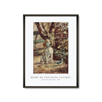 Henri De Toulouse–Lautrec - The Artist's Dog Flèche 1881