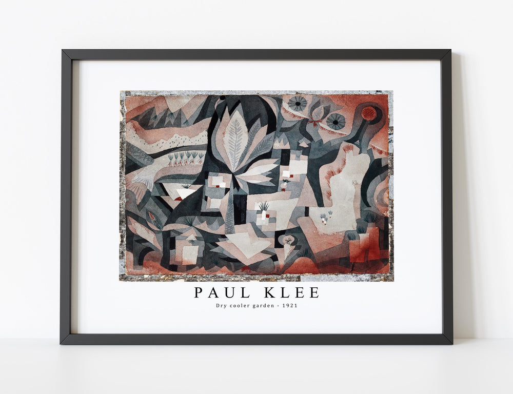 Paul Klee - Dry cooler garden 1921
