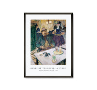 
              Henri De Toulouse–Lautrec - Monsieur Boileau at the Café 1893
            