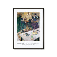 Henri De Toulouse–Lautrec - Monsieur Boileau at the Café 1893