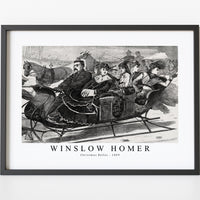 Winslow Homer - Christmas Belles 1869